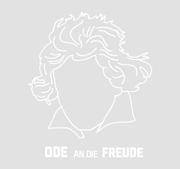 Hoodie BIO UNISEX | "Ode an die Freude 2-seitig" (SEE YOU)